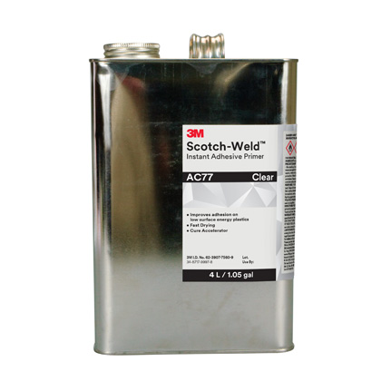 3M Scotch-Weld AC77 氰基丙烯酸酯底漆 1加侖 罐裝